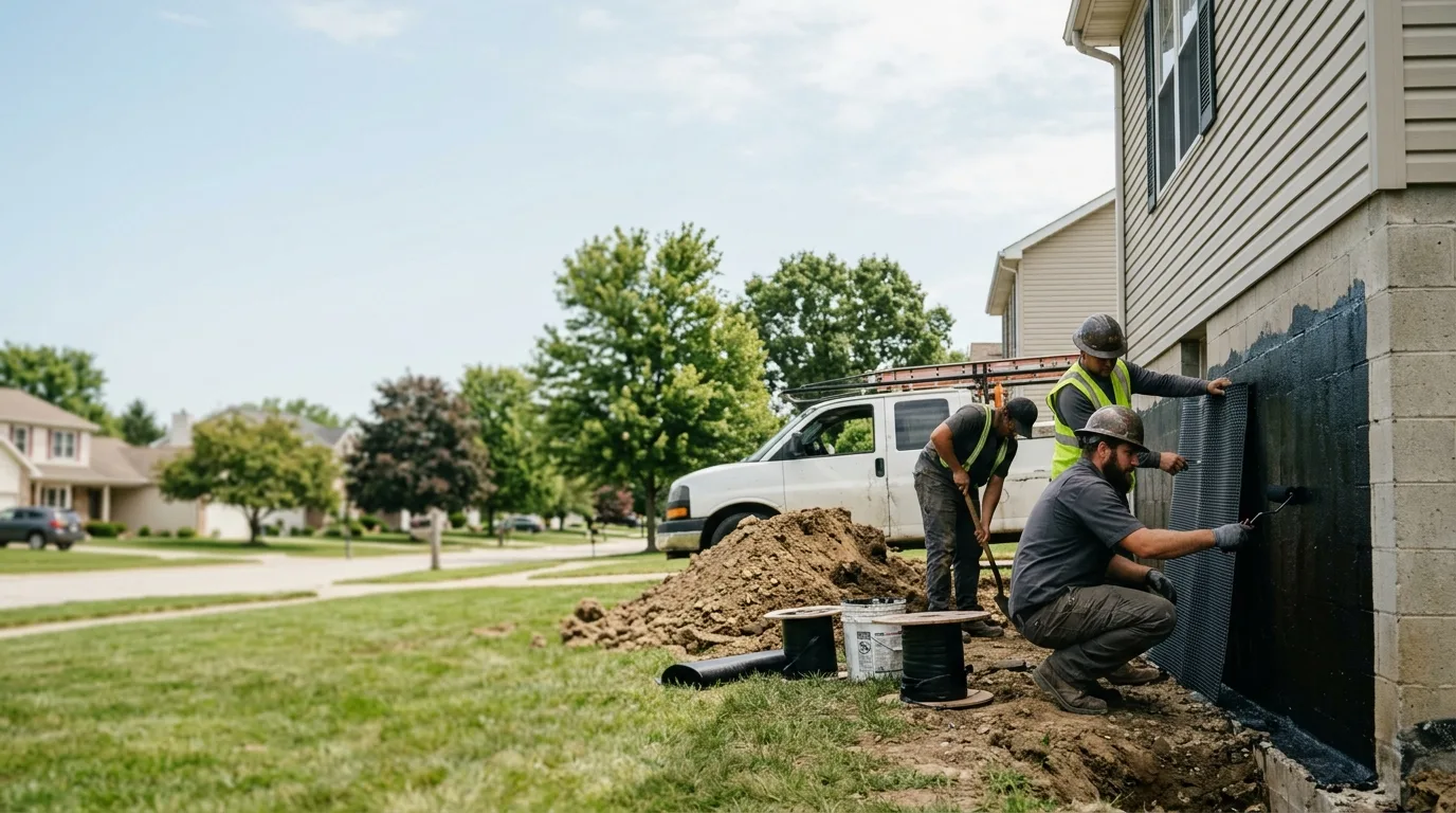 Basement Waterproofing in Tallula, IL near me